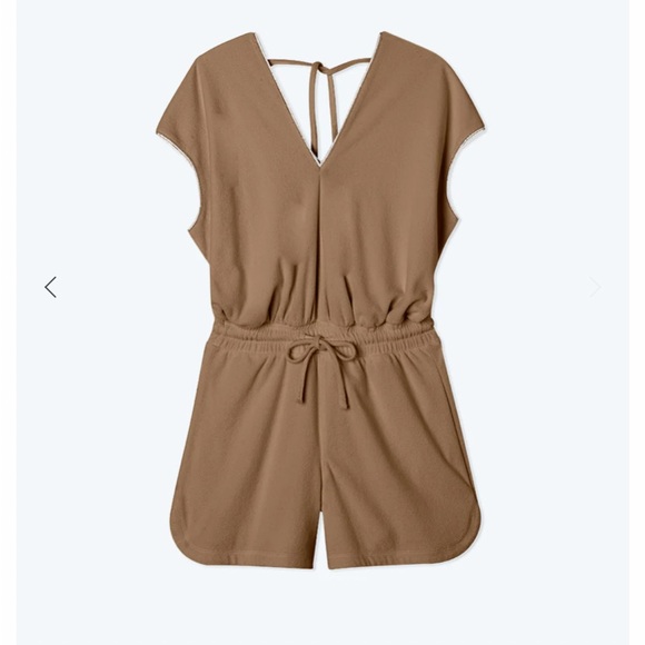 NWOT Terry Towel Romper - Picture 2 of 7